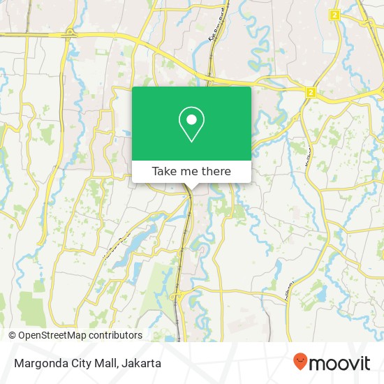 Margonda City Mall map