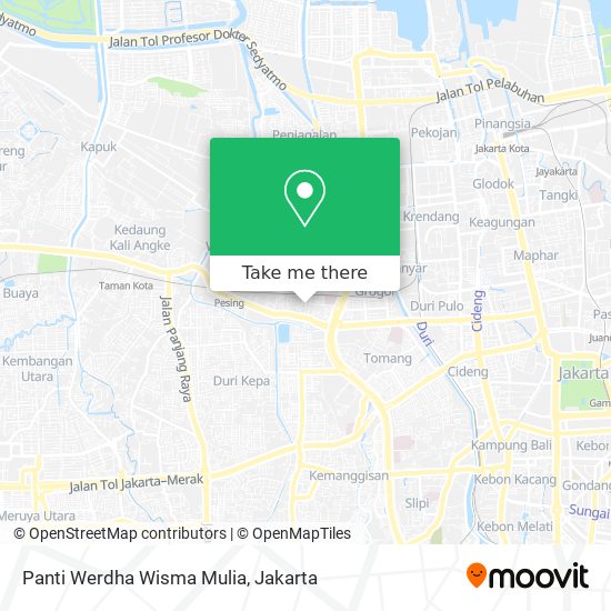 Panti Werdha Wisma Mulia map