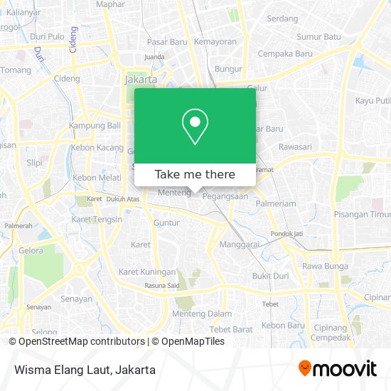 Wisma Elang Laut map