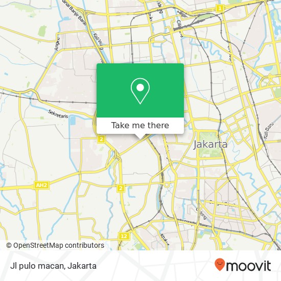 Jl pulo macan map