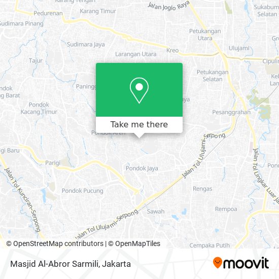 Masjid Al-Abror Sarmili map