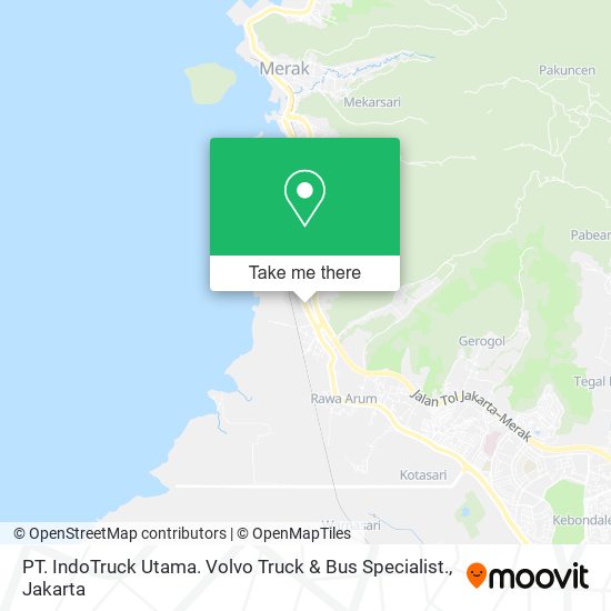 PT. IndoTruck Utama. Volvo Truck & Bus Specialist. map