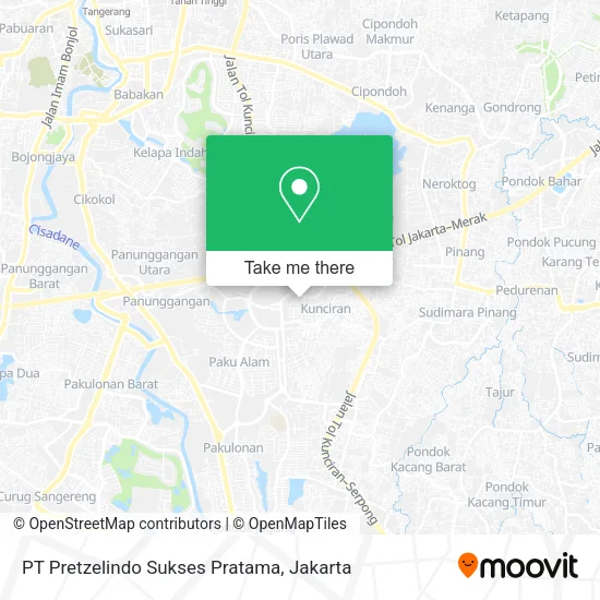 PT Pretzelindo Sukses Pratama map