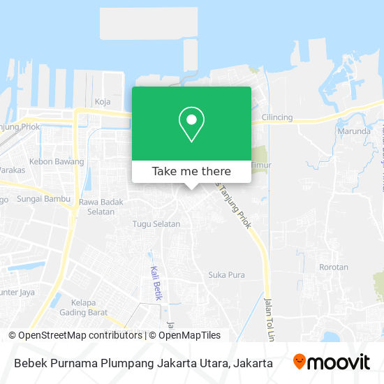 Bebek Purnama Plumpang Jakarta Utara map