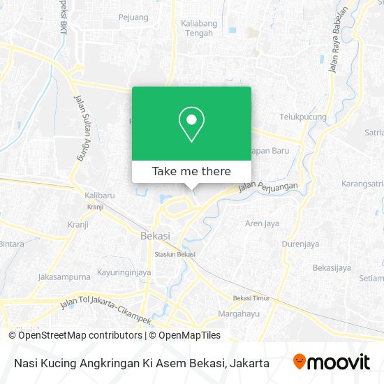 Nasi Kucing Angkringan Ki Asem Bekasi map