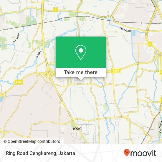 Ring Road Cengkareng map