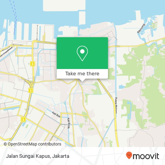 Jalan Sungai Kapus map