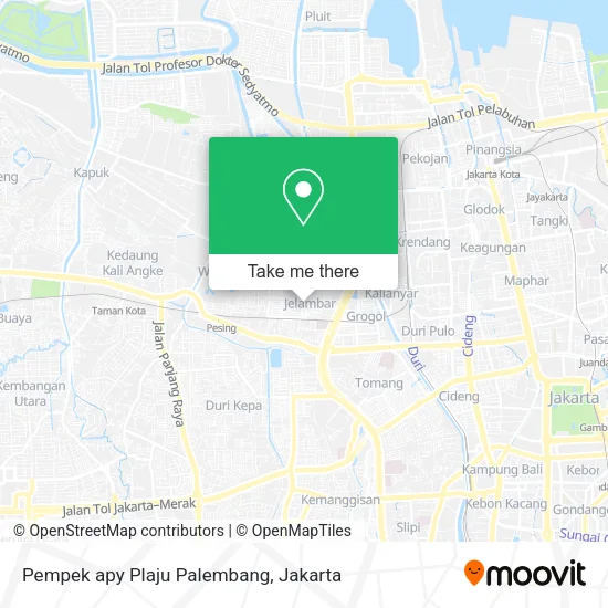 Pempek apy Plaju Palembang map