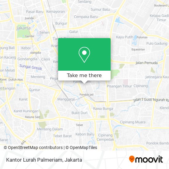 Kantor Lurah Palmeriam map