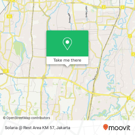 Solaria @ Rest Area KM 57 map