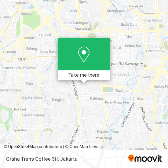 Graha Trans Coffee 3fl map