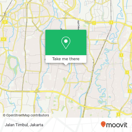 Jalan Timbul map