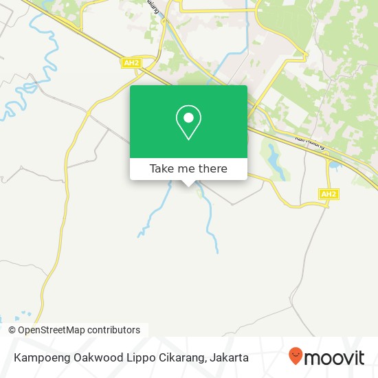 Kampoeng Oakwood Lippo Cikarang map