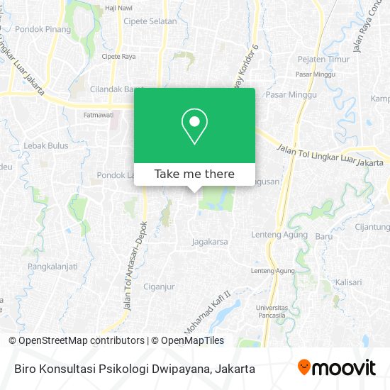 Biro Konsultasi Psikologi Dwipayana map