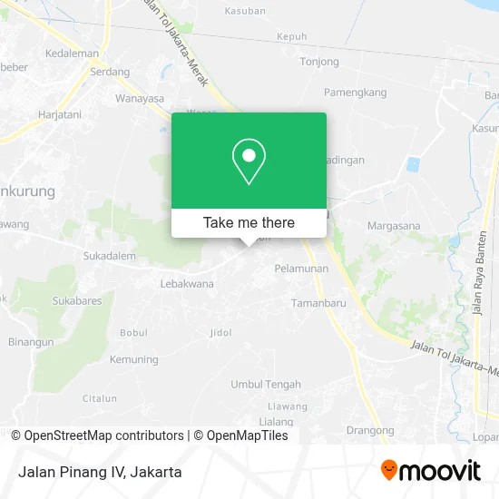 Jalan Pinang IV map