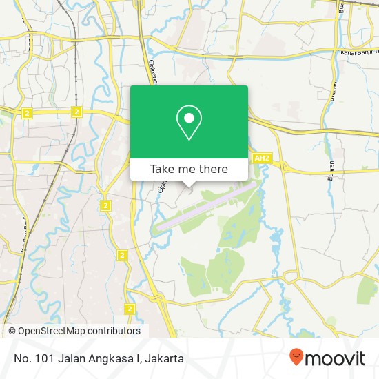 No. 101 Jalan Angkasa I map