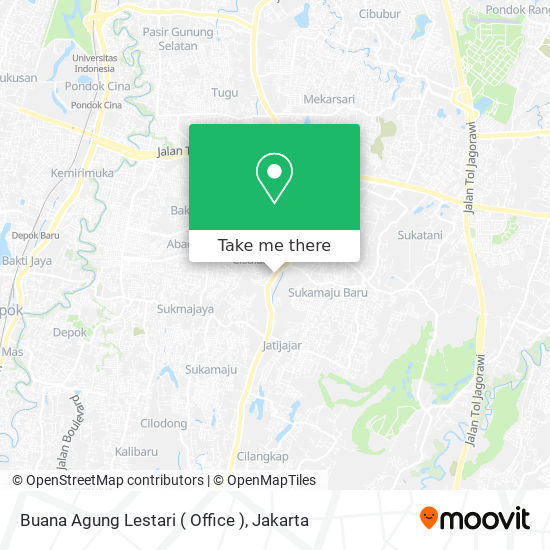 Buana Agung Lestari ( Office ) map