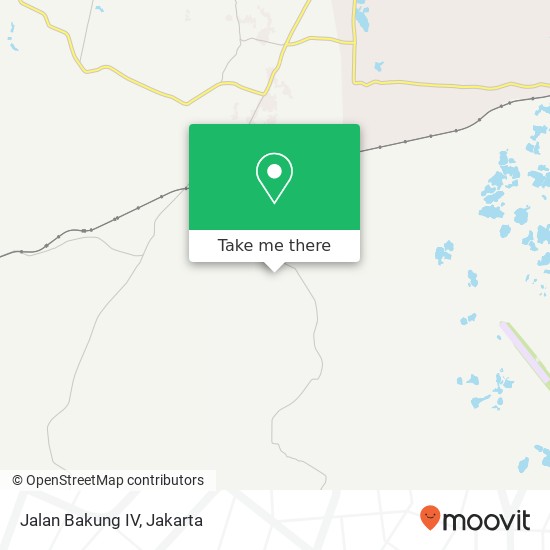 Jalan Bakung IV map