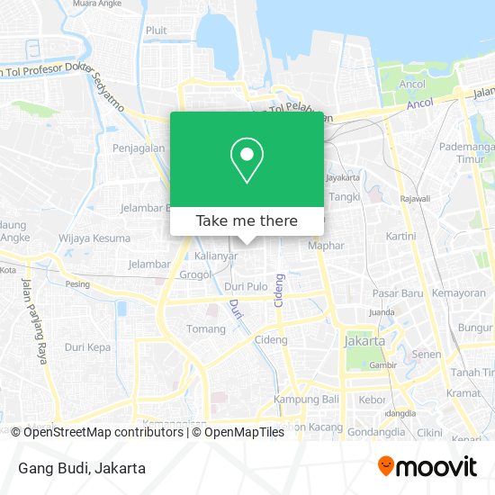 Gang Budi map