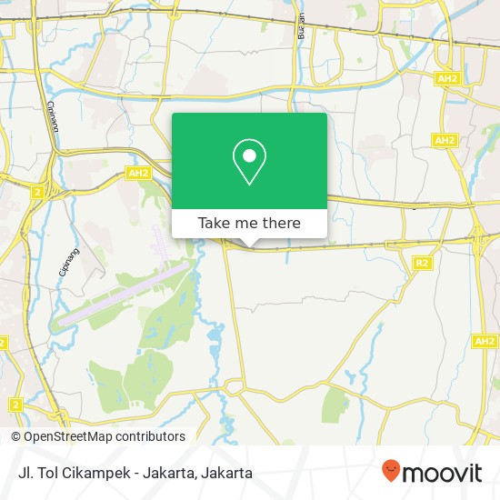 Jl. Tol Cikampek - Jakarta map