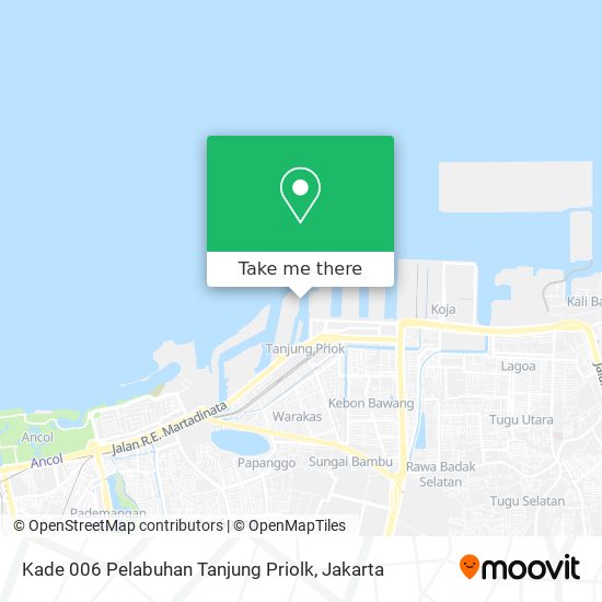 Kade 006 Pelabuhan Tanjung Priolk map