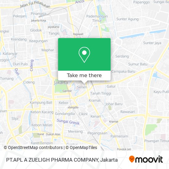 PT.APL A ZUELIGH PHARMA COMPANY map