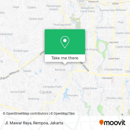 Jl. Mawar Raya, Rempoa map