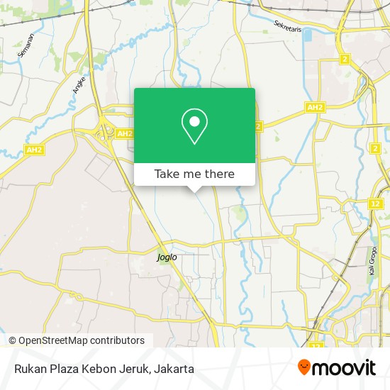 Rukan Plaza Kebon Jeruk map