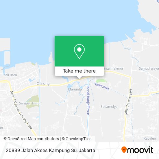 20889 Jalan Akses Kampung Su map