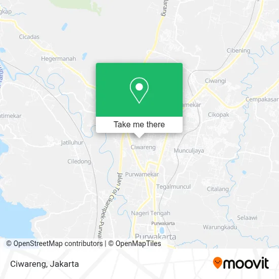 Ciwareng map