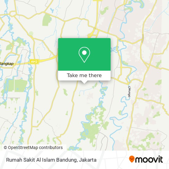 Rumah Sakit Al Islam Bandung map