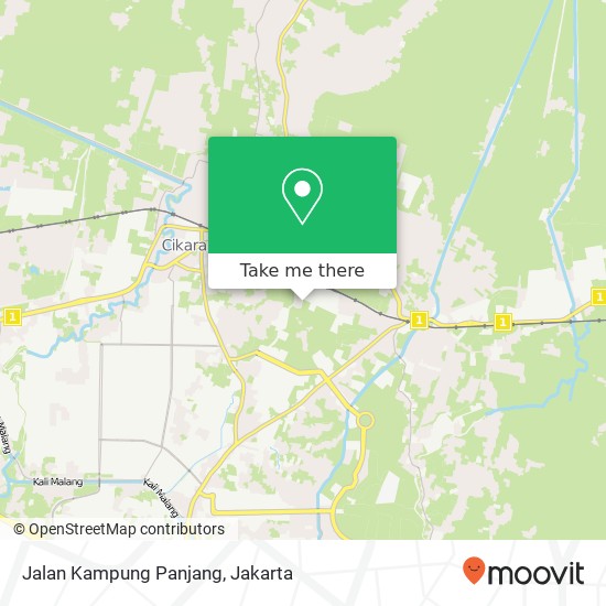 Jalan Kampung Panjang map