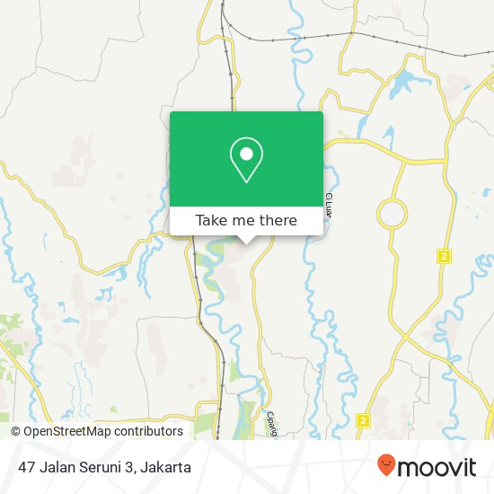 47 Jalan Seruni 3 map