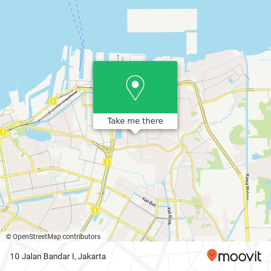 10 Jalan Bandar I map