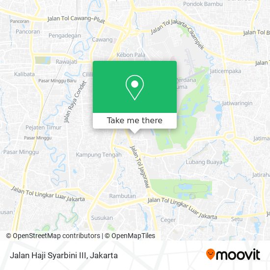 Jalan Haji Syarbini III map