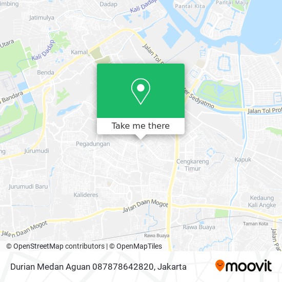 Durian Medan Aguan 087878642820 map