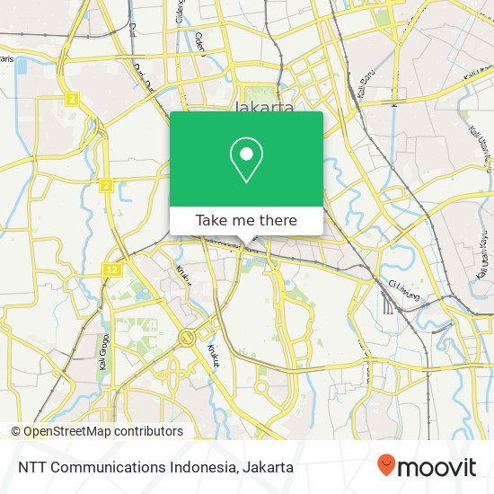 NTT Communications Indonesia map