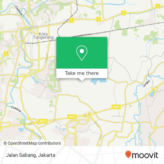 Jalan Sabang map