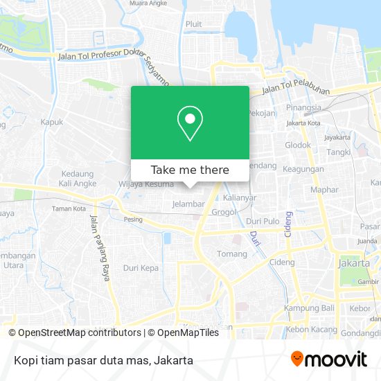 Kopi tiam pasar duta mas map