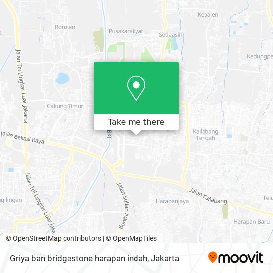 Griya ban bridgestone harapan indah map