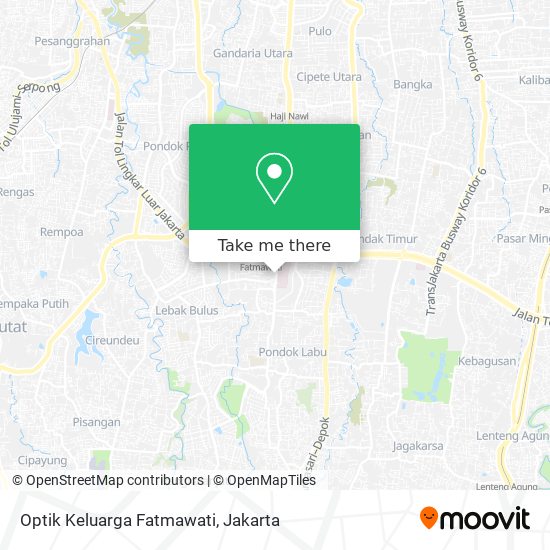 Optik Keluarga Fatmawati map