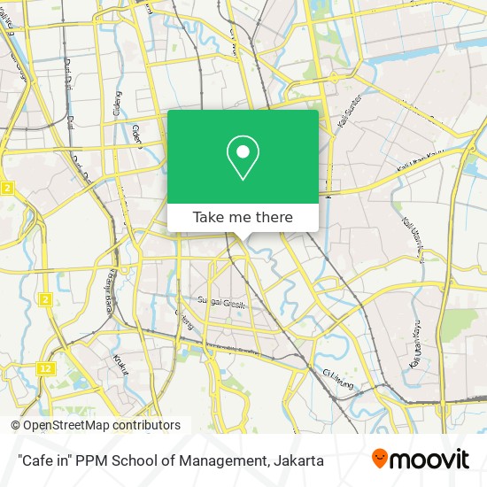 "Cafe in" PPM School of Management map