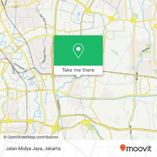 Jalan Mulya Jaya map