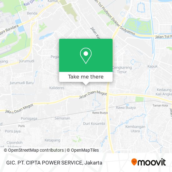 GIC. PT. CIPTA POWER SERVICE map