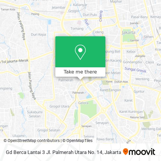 Gd Berca Lantai 3 Jl. Palmerah Utara No. 14 map