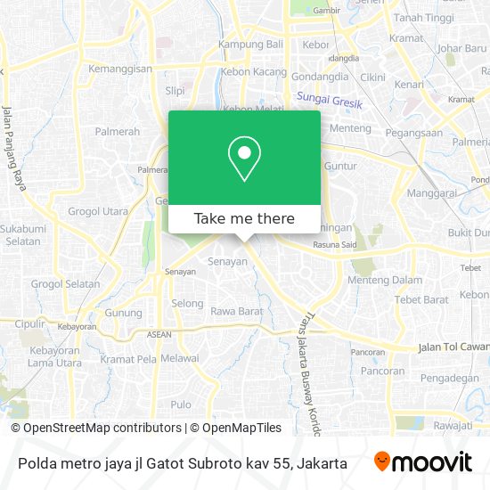 Polda metro jaya
jl Gatot Subroto kav 55 map