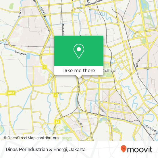 Dinas Perindustrian & Energi map