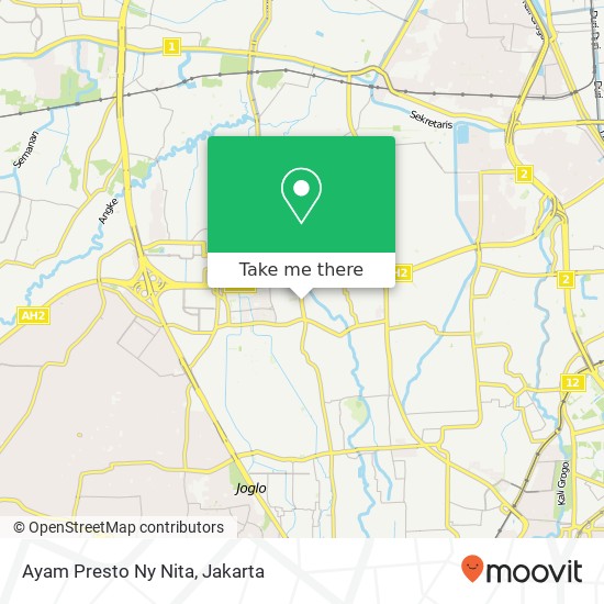 Ayam Presto Ny Nita map