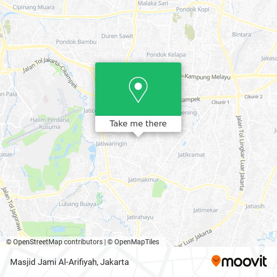Masjid Jami Al-Arifiyah map