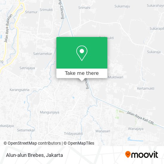 Alun-alun Brebes map